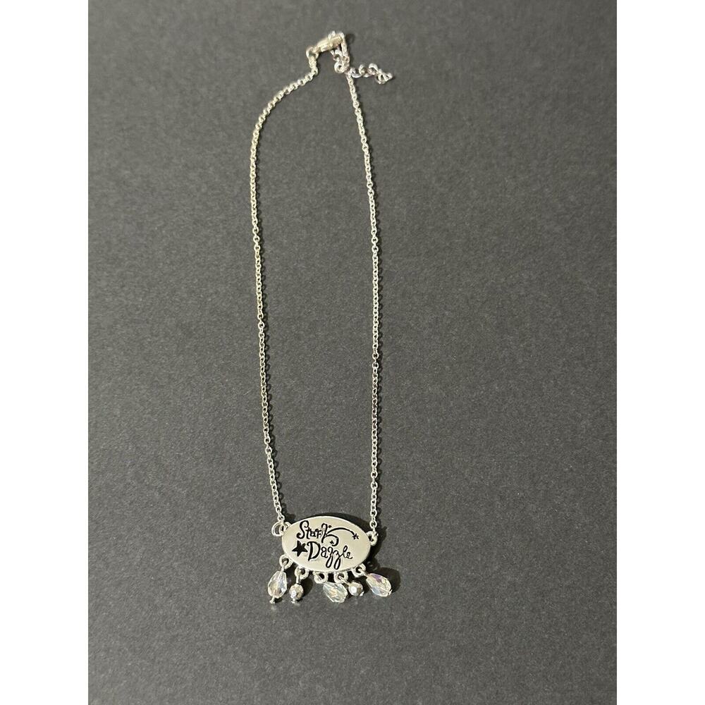 Disney Y2K Necklace Star Dazzle Necklace High School Musical Vintage Silver Tone